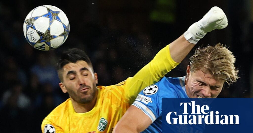 Champions League roundup: Napoli’s Højlund doubles up to sink Sporting | Champions League