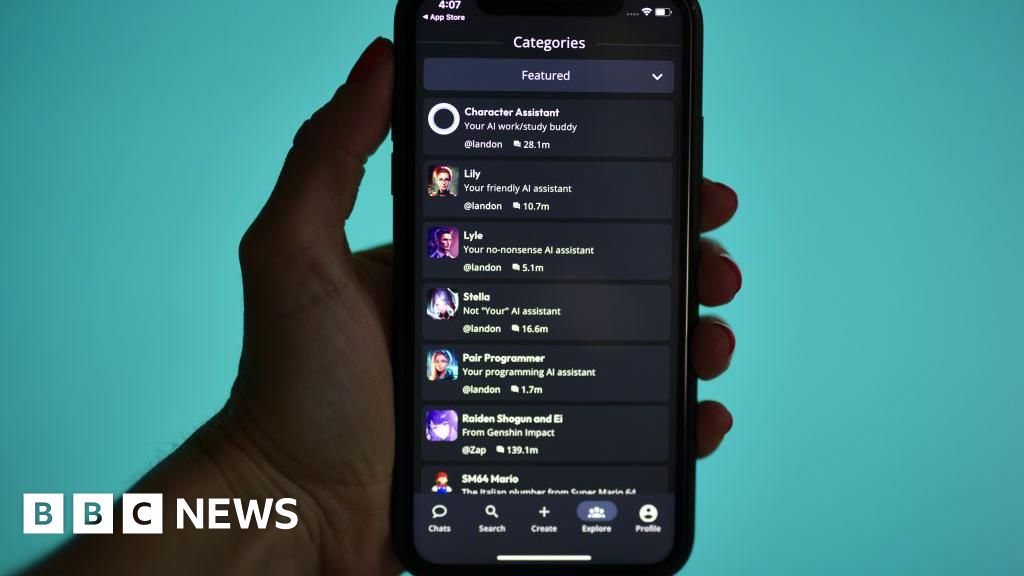 Character.ai to ban teens from talking to its AI chatbots Character.ai to ban teens from talking to its AI chatbots