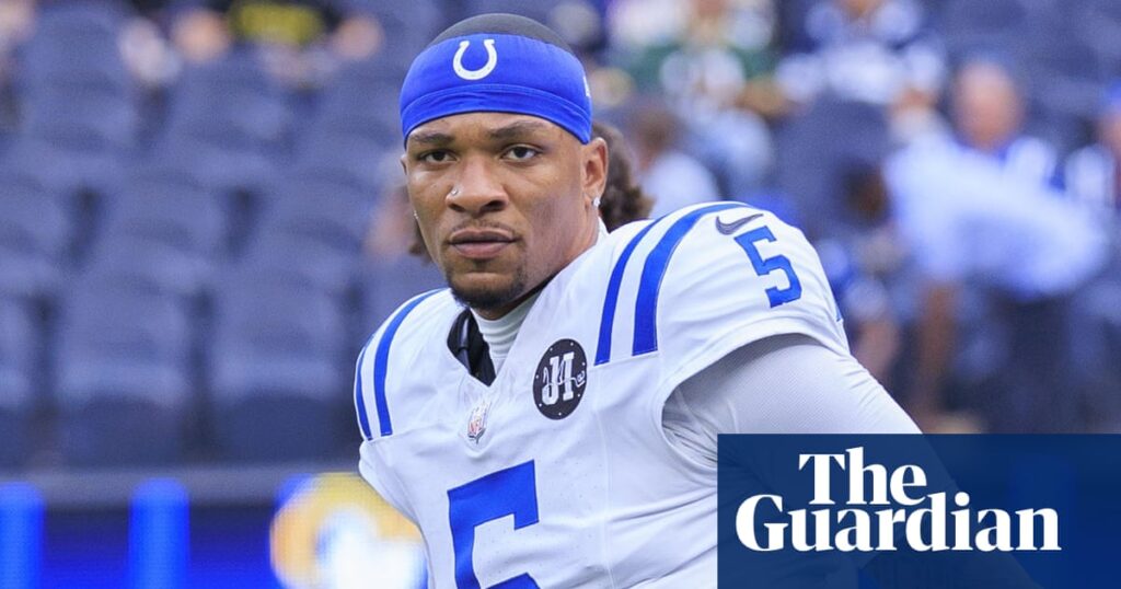 Colts QB Richardson taken to hospital with orbital fracture after elastic band mishap | Indianapolis Colts