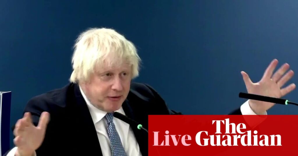 Covid inquiry live: ‘full horror’ of disease was ‘slow to dawn’ on government, admits Johnson | Covid inquiry
