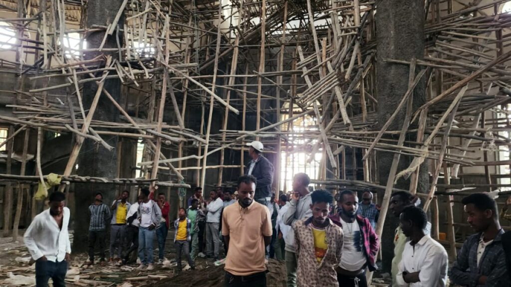 Ethiopia church scaffolding collapse kills 36 during religious festival | News