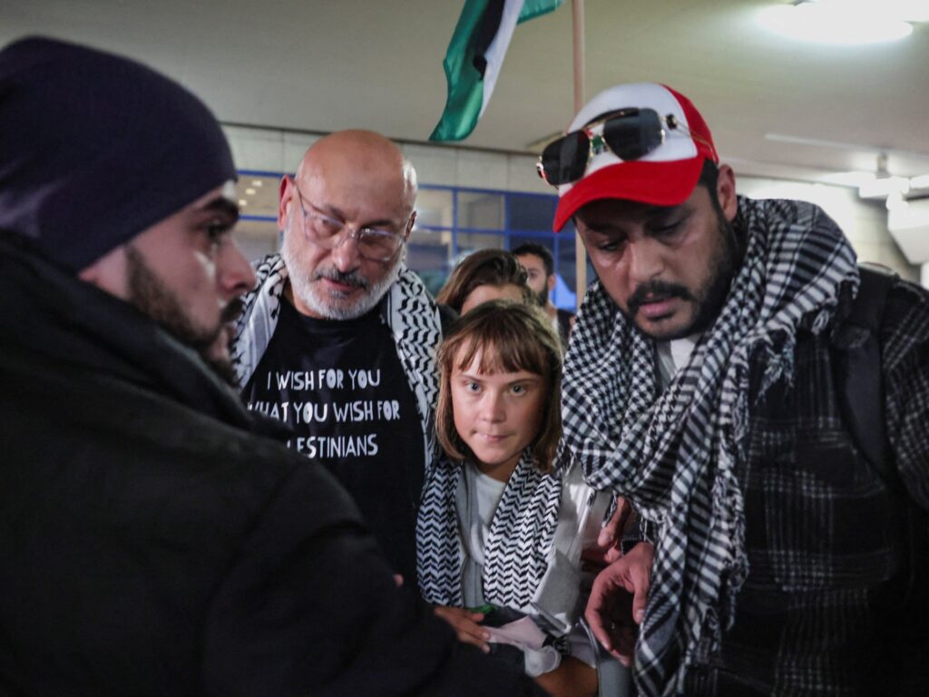 Israel deports Greta Thunberg and other Gaza flotilla activists | Israel-Palestine conflict News