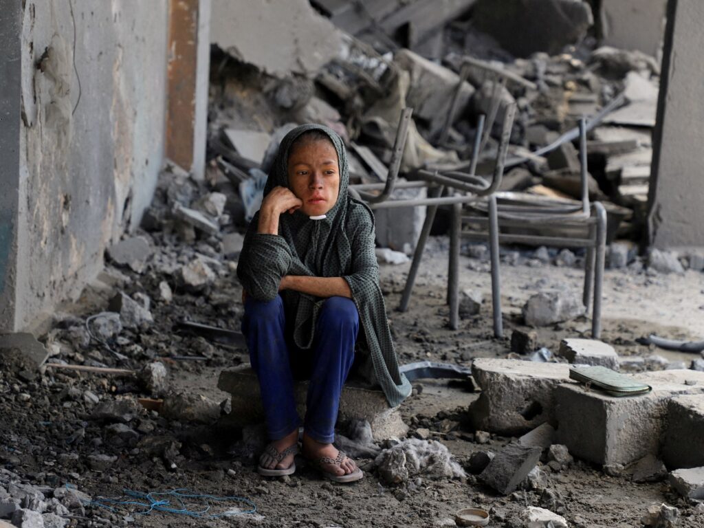 Israel threatens all staying in Gaza City, kills at least 13 in enclave | Israel-Palestine conflict News