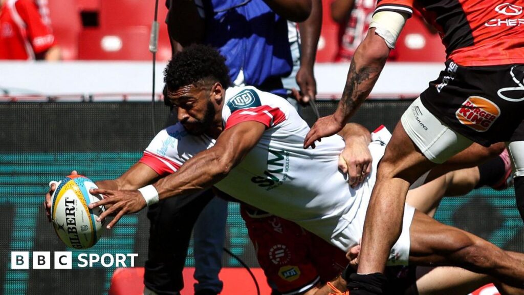 Lions 49-31 Ulster: Rob Baloucoune hat-trick not enough as Irish province lose unbeaten record Rob Baloucoune
