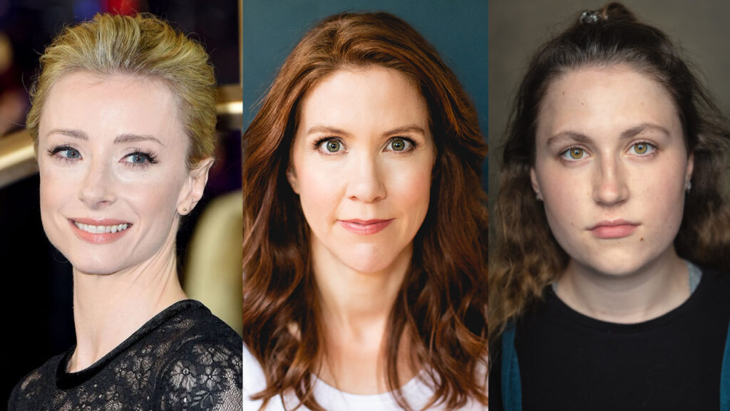 Fiona Glascott, Belinda Bromilow and Emma Shipp