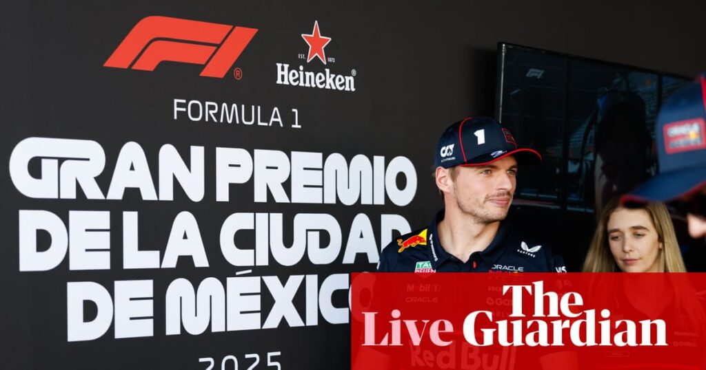 Mexico Grand Prix: Formula One qualifying – live updates | Formula One 2025 Mexico Grand Prix: Formula One qualifying – live updates | Formula One 2025