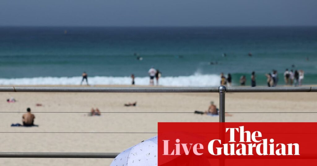 News live: Sydney temperatures climb 10C in 90 minutes; China claims Australia trying to cover up illegally entering its airspace | Australia news