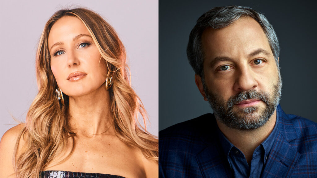 Nikki Glaser and Judd Apatow