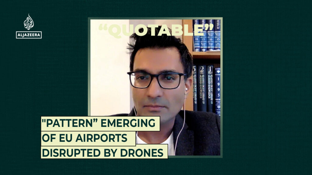 “Pattern” emerging of EU airports disrupted by drones | Russia-Ukraine war