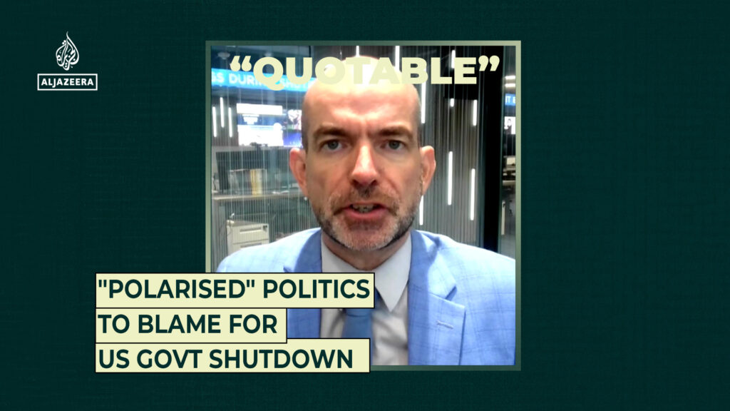“Polarised” politics to blame for US govt shutdown | Donald Trump