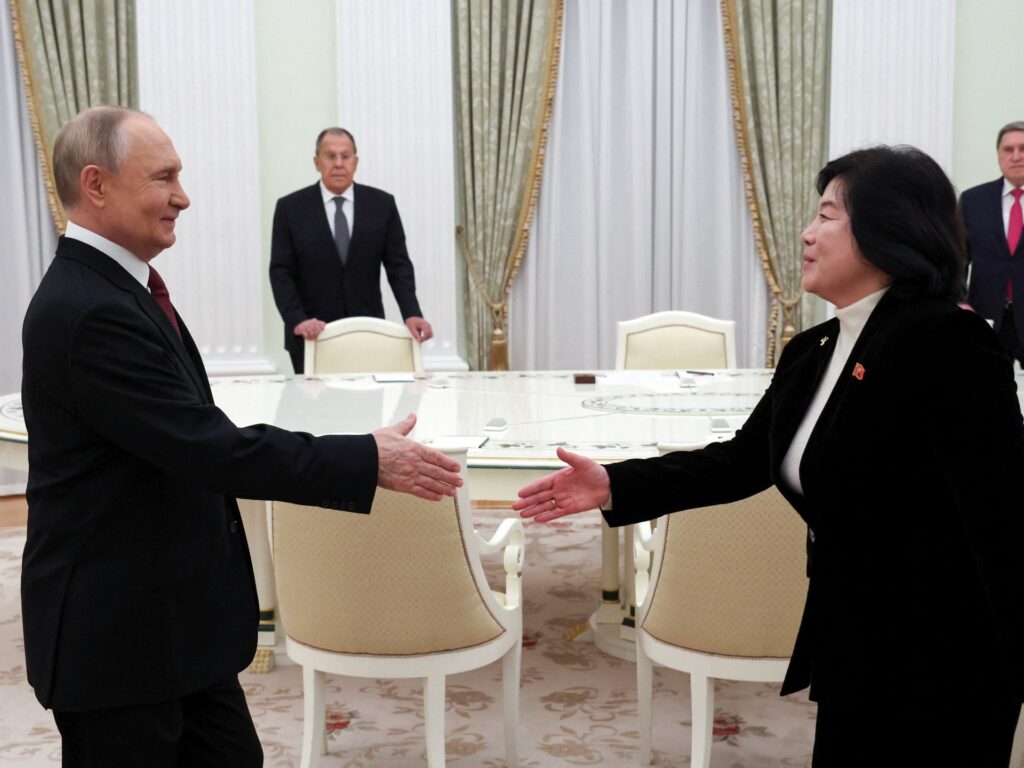 Putin meets top North Korean diplomat, says ties developing as planned | Vladimir Putin News Putin meets top North Korean diplomat, says ties developing as planned | Vladimir Putin News