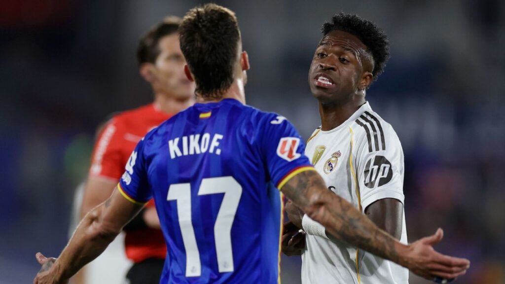 Real Madrid, Getafe coaches at odds over provocative Vinícius
