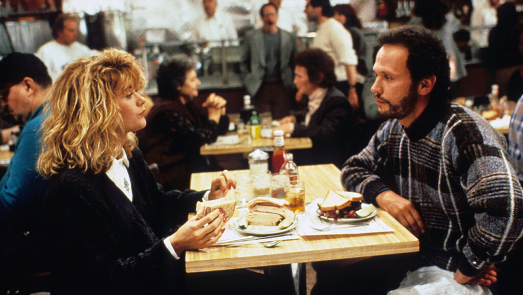 'When Harry Met Sally' stars Meg Ryan and Billy Crystal (1989)