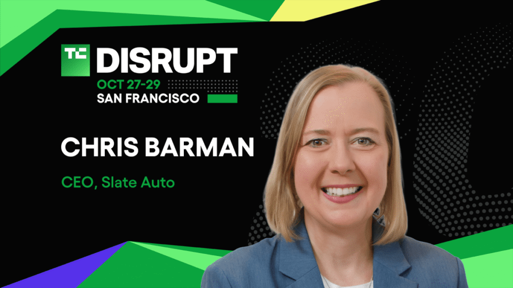 TechCrunch Disrupt 2025 Chris Barman
