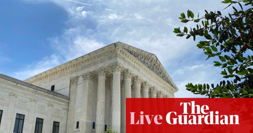 Supreme court rejects appeal from Jeffrey Epstein associate Ghislaine Maxwell – US politics live | US news