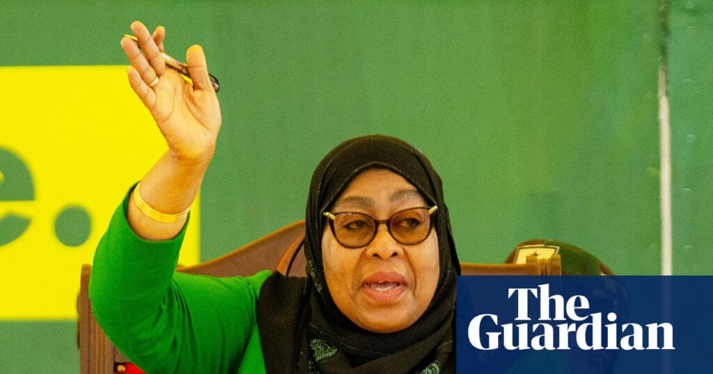 Tanzanian president poised to retain power as rivals barred from election | Tanzania Tanzanian president poised to retain power as rivals barred from election | Tanzania
