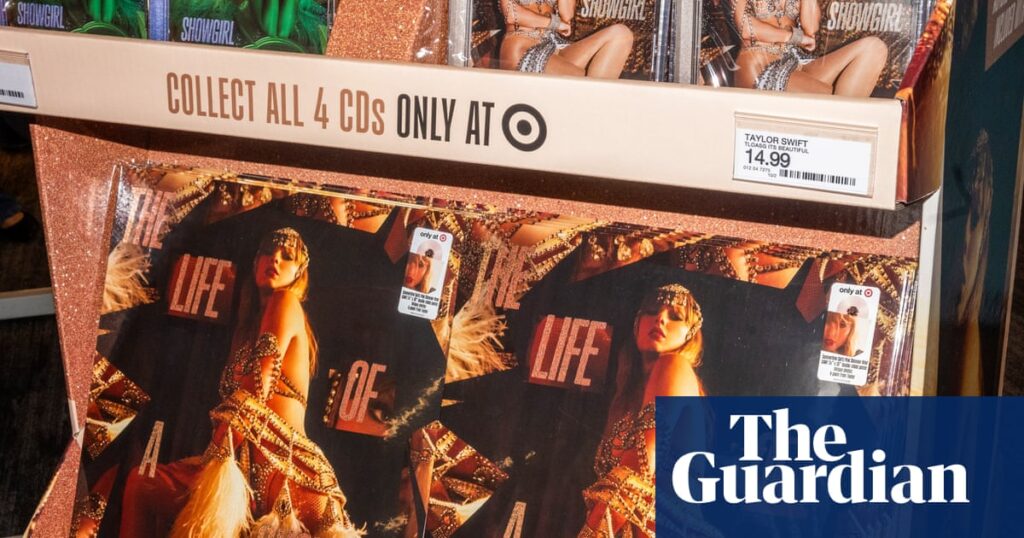 Taylor Swift beats Adele’s first week in US sales record with Life of a Showgirl | Taylor Swift