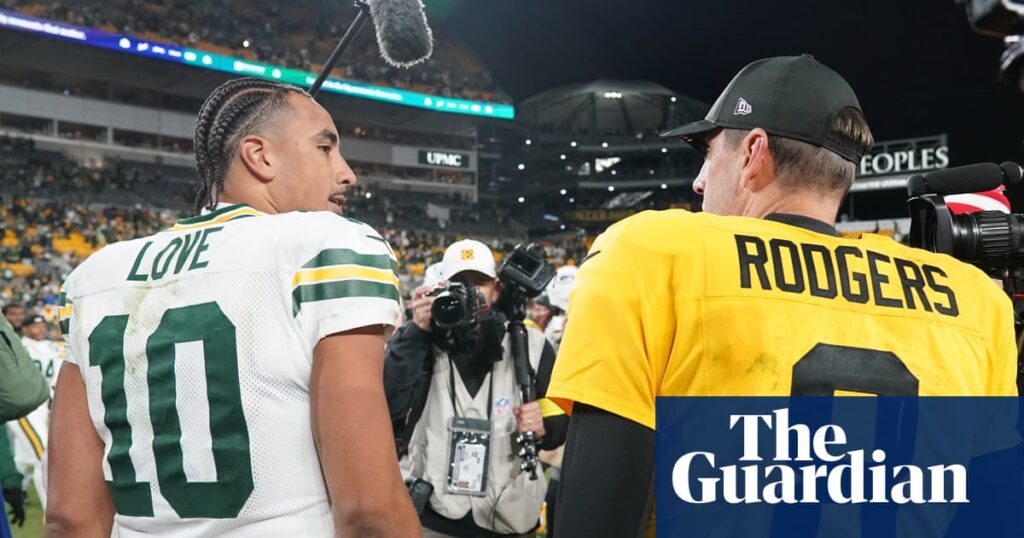 The old man and the mirror: Aaron Rodgers meets the quarterback he used to be | Aaron Rodgers The old man and the mirror: Aaron Rodgers meets the quarterback he used to be | Aaron Rodgers