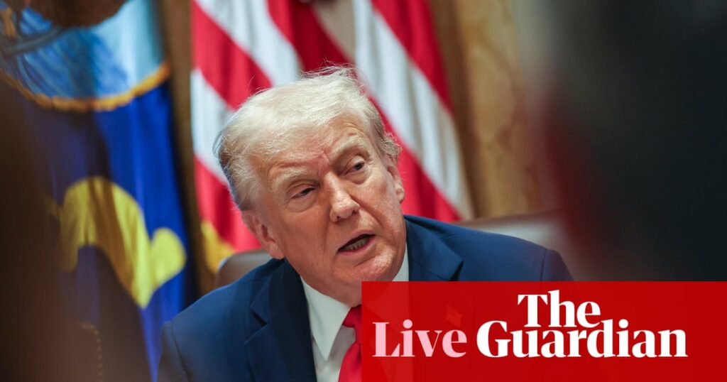 Trump says ‘we’re only going to cut Democrat programs’ as Senate again fails to advance stopgap funding bill – live | US politics