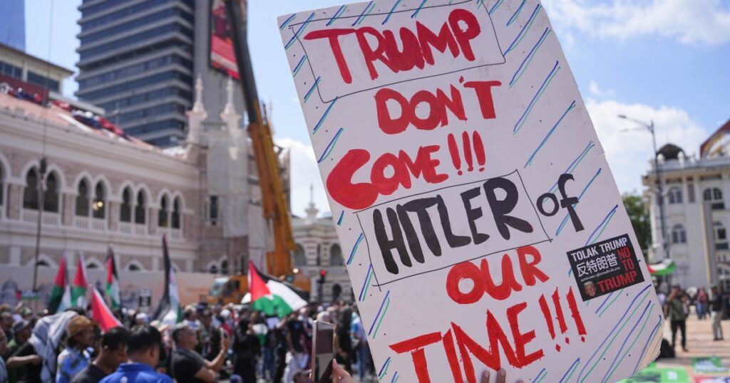 Trump’s visit to Malaysia met with protests over war in Gaza | Donald Trump News Trump’s visit to Malaysia met with protests over war in Gaza | Donald Trump News