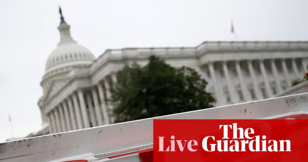US government shutdown live: first closure since 2018 begins after funding bill fails | US Congress