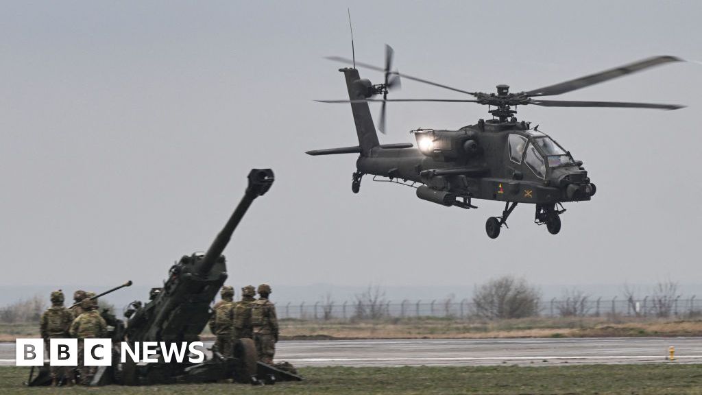 US troops on Nato’s eastern flank to be reduced, Romania says US troops on Nato's eastern flank to be reduced, Romania says