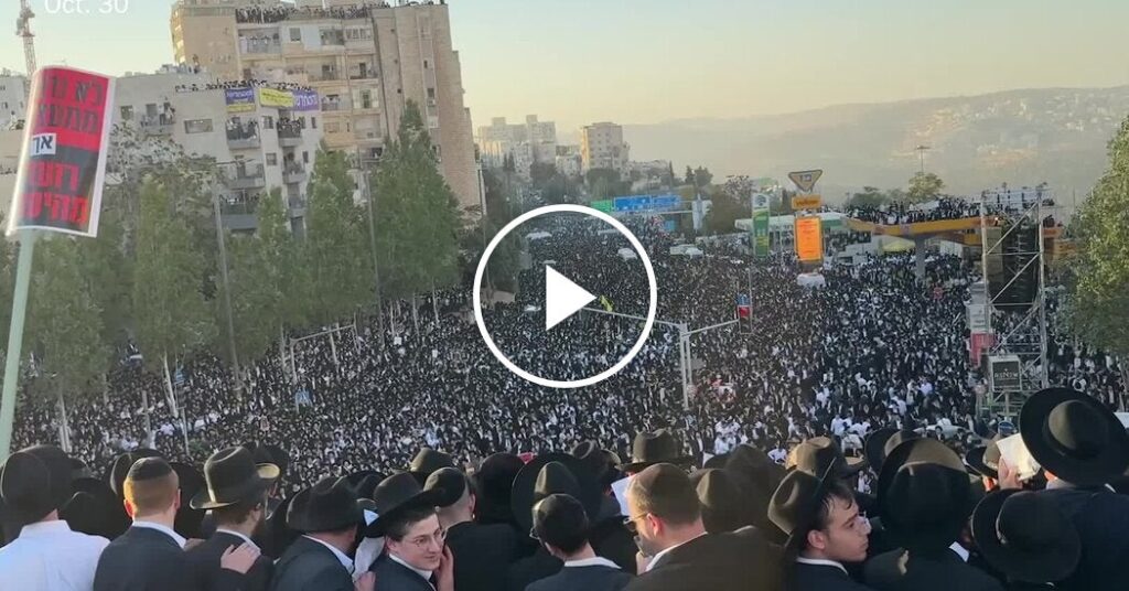 Ultra-Orthodox Community Protests Israel’s Military Draft Ultra-Orthodox Community Protests Israel’s Military Draft