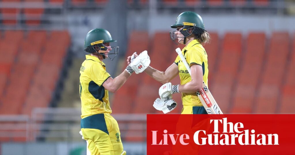 Women’s Cricket World Cup: Australia v New Zealand – live | Australia women's cricket team