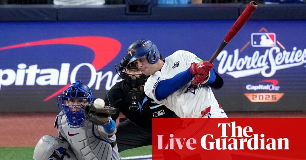 World Series 2025 Game 1: Los Angeles Dodgers v Toronto Blue Jays – live updates | World Series World Series 2025 Game 1: Los Angeles Dodgers v Toronto Blue Jays – live updates | World Series
