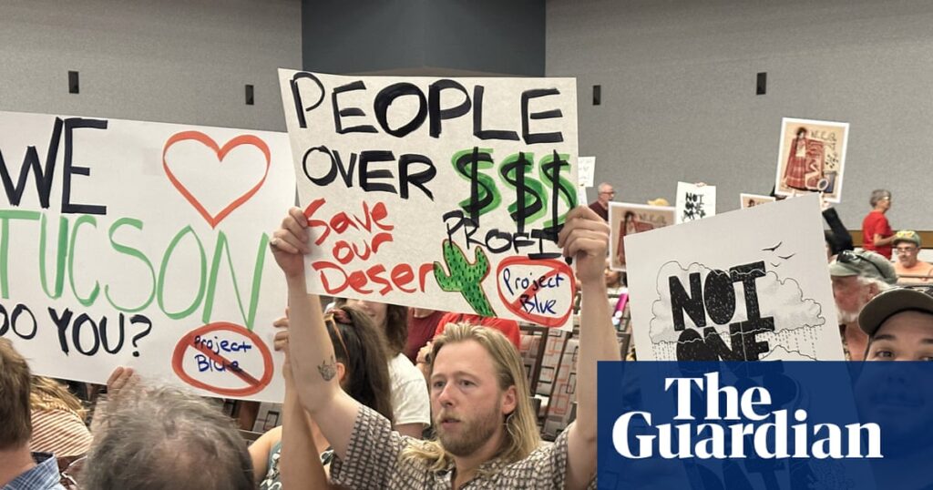 ‘The city that draws the line’: one Arizona community’s fight against a huge datacenter | Arizona